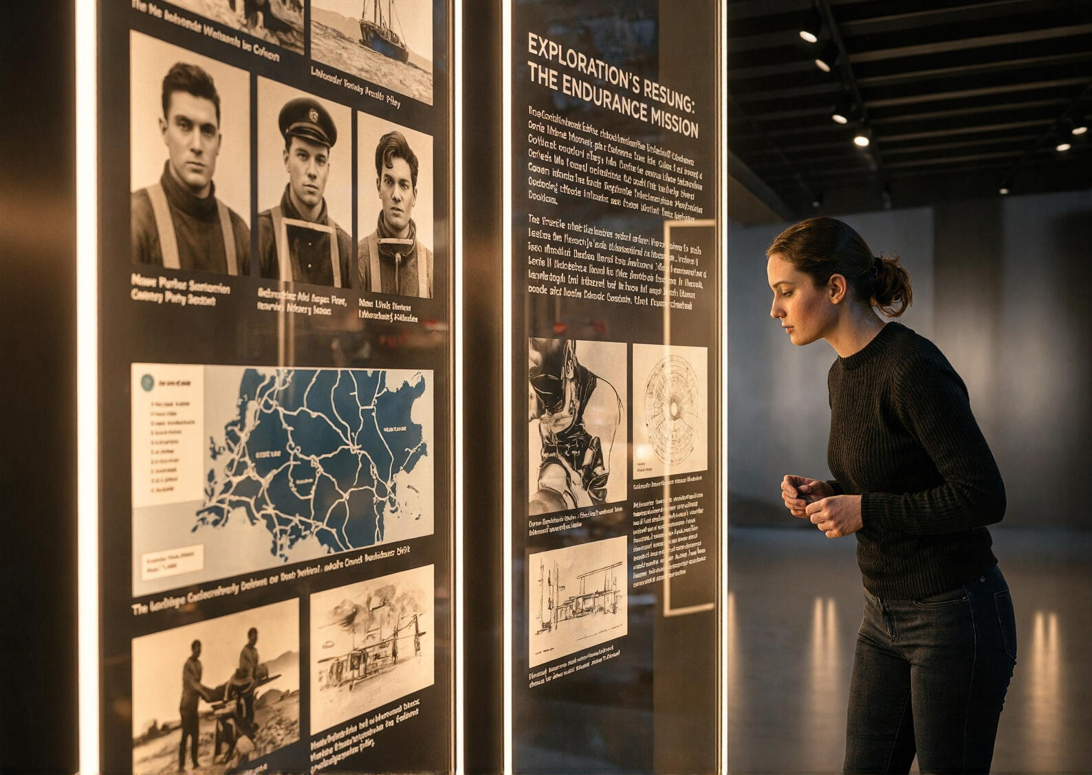 WWI Canadian Soldiers Exhibit Design WWI Canadian Soldiers Exhibit Design